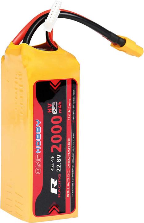 Immagine prodotto OMPHobby HV Lipo 6S 2000mAh # OSHM4049