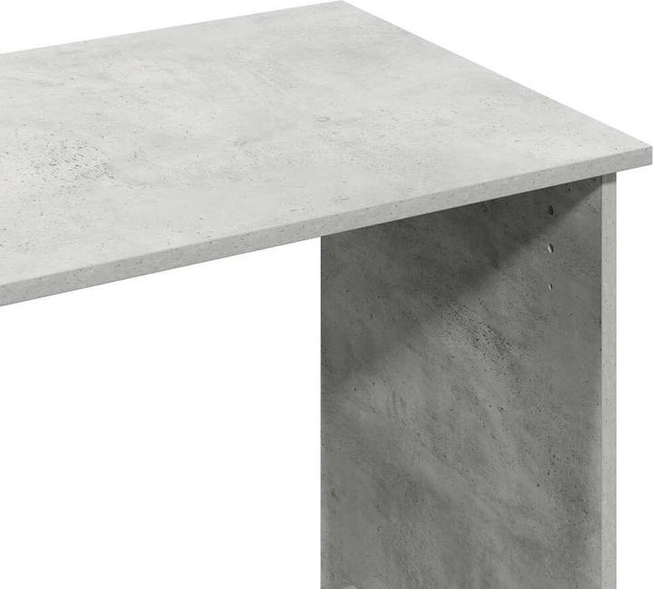 Actual product image VidaXL Desk concrete grey 84x40x75 cm Wood-based office desk Table (80 x 40 x 75 cm)
