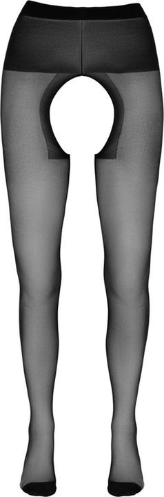 Actual product image Cottelli Collection crotchless pantyhose (L)
