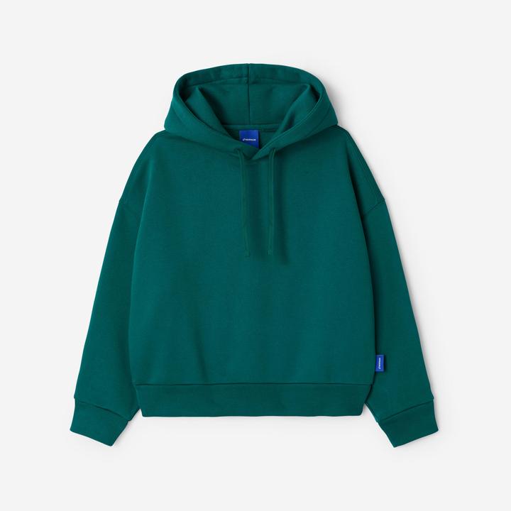 Image du produit Decathlon Sweat à capuche femme, Elementals, vert (XS)