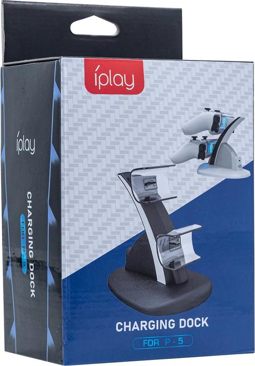 Immagine prodotto PhoneLook Gioca più a lungo Elegante stazione di ricarica per caricare due controller PlayStation 5 (PS5)
