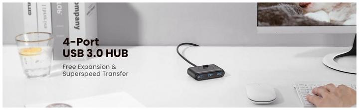 Produktbild Ugreen Hub USB 3.0 4in1 (USB-C, 4 Ports)