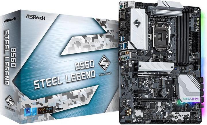 Produktbild AsRock B560 Steel Legend (LGA 1200, Intel B560, ATX)