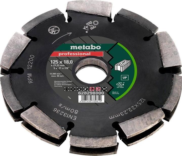 Actual product image Metabo Diamond milling disc