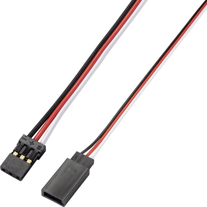 Produktbild Reely Servo Verlängerungskabel SERVO VERLÄNGERUNGSKABEL FLACH, 10 STÜCK