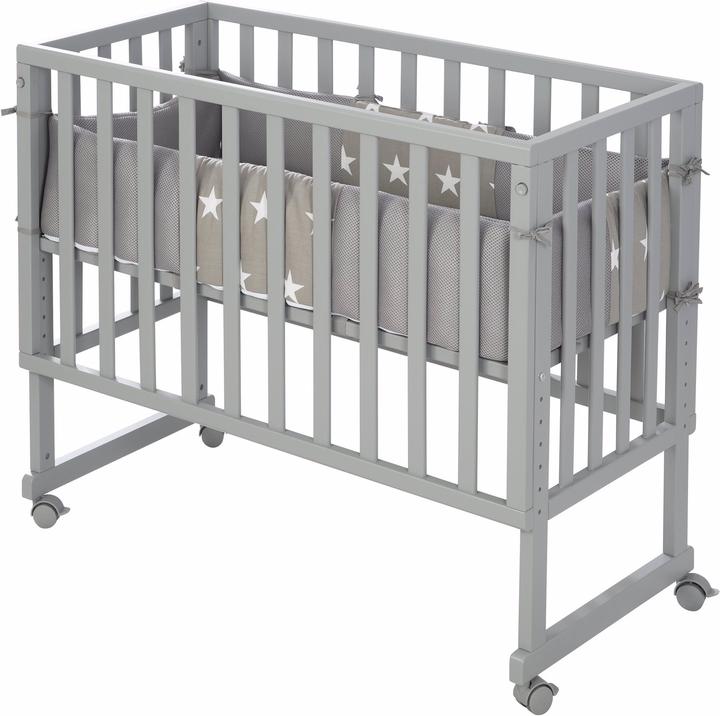 Roba Stuben- & Beistellbett 3in1 mit Barriere Little Stars