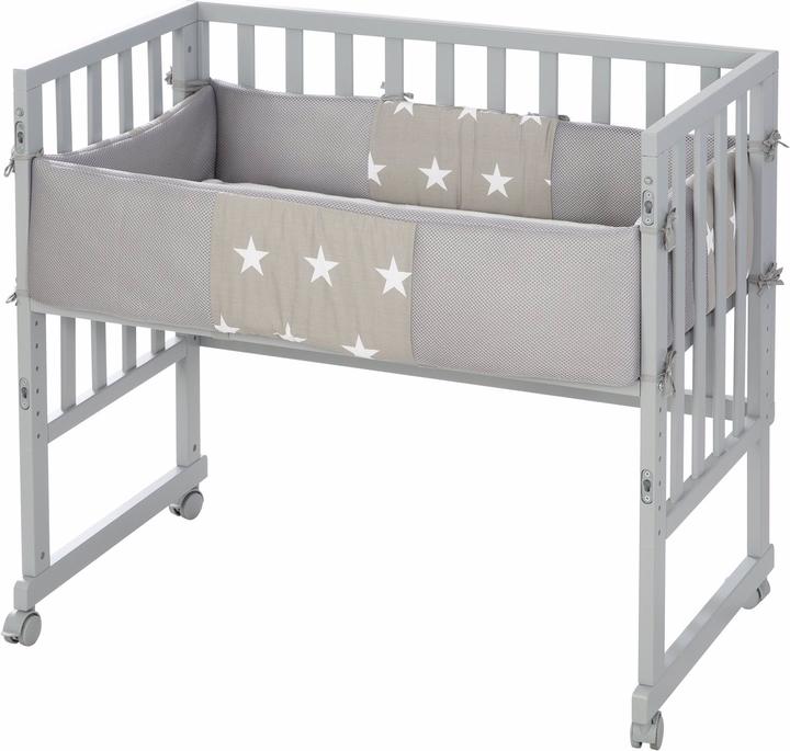Produktbild Roba Stuben- & Beistellbett 3in1 mit Barriere Little Stars