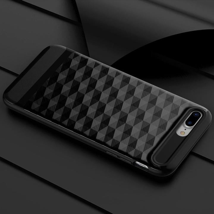 Produktbild König Design Apple iPhone 7 Plus Hülle Case Handy Cover Schutz Etui Schutzhülle Bumper Silber (Apple iPhone 7 Plus)