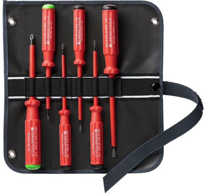 Produktbild PB Swiss Tools Schraubenzieher-Set (Schlitz, Pozidriv-Kreuzschlitz (PZ))