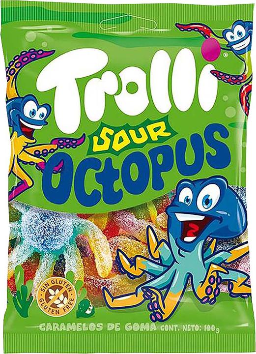 Produktbild Trolli Saure Octopus (1 Stk., 100 g)