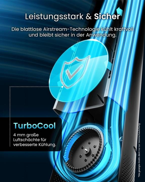 Immagine prodotto Breeze Rotorloser Turmventilator