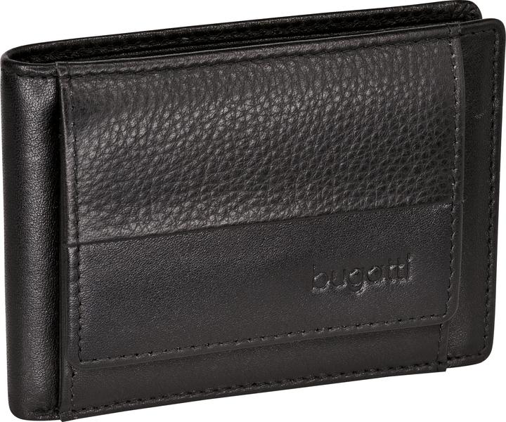 Actual product image Bugatti Atlanta billfold mini, noir