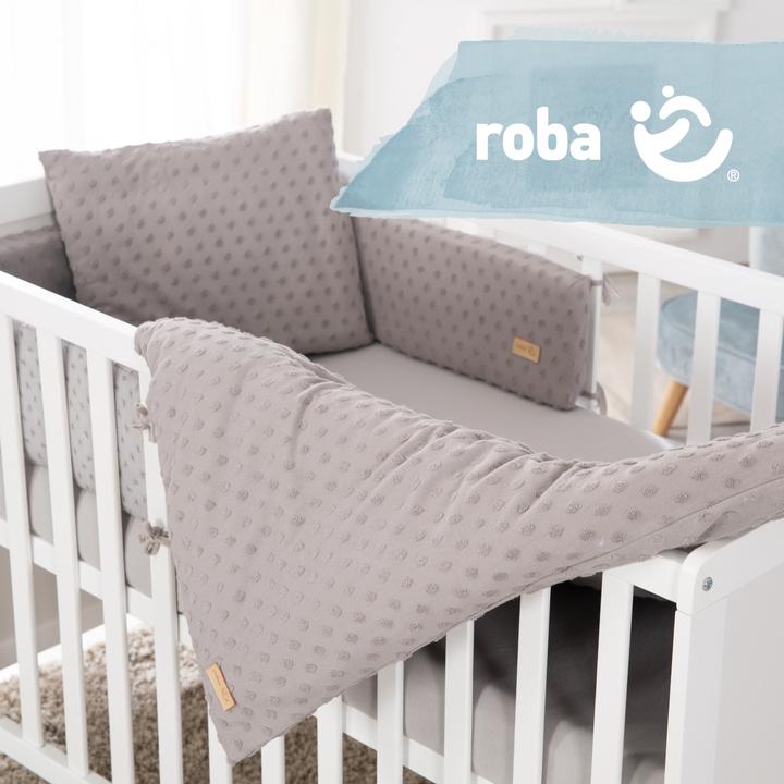 Immagine prodotto Roba Set regalo BIO Jersey Sleeping Large Lil Planet Grey (100 x 135 cm, 40 x 60 cm)