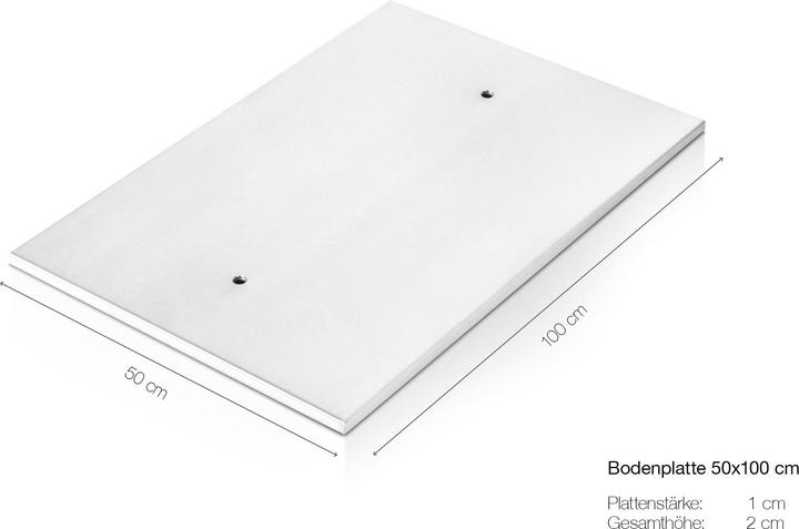 Actual product image Möbel-Eins ground slab (100 x 50 x 2 cm)