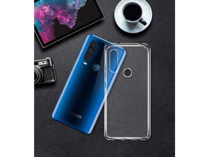 Immagine prodotto Screenguard Custodia Motorola One Action flessibile in TPU trasparente (Motorola One Action)
