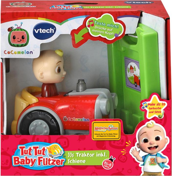 Actual product image VTech Tut Tut Baby Flitzer - CoComelon JJs Tractor incl. Track