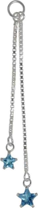 Produktbild Bijouteria Bauchpiercing-Anhänger (Kristall, Silber 925)