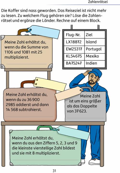 Produktbild Mein Rätselblock Mathe 4. Klasse (Deutsch, Katrin Merle, Carola Materna, 2023)