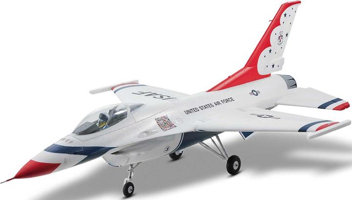 FMS F16 Blue Thunder EDF 64 PNP - 71 cm (Jet)