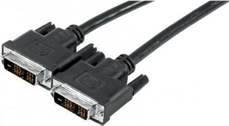 Image du produit Exertis Connect Câble DVI pour moniteur, Singlelink, 18+1 pôles DVI-D mâle/femelle, 1,0 m Pour la connexion de (1 m, DVI)