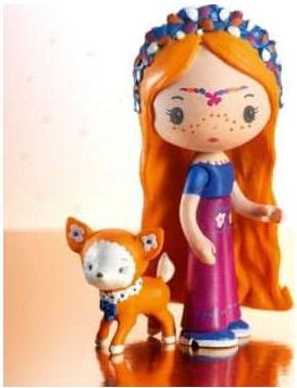 Actual product image Djeco Tinyly Bluchka & Indie House