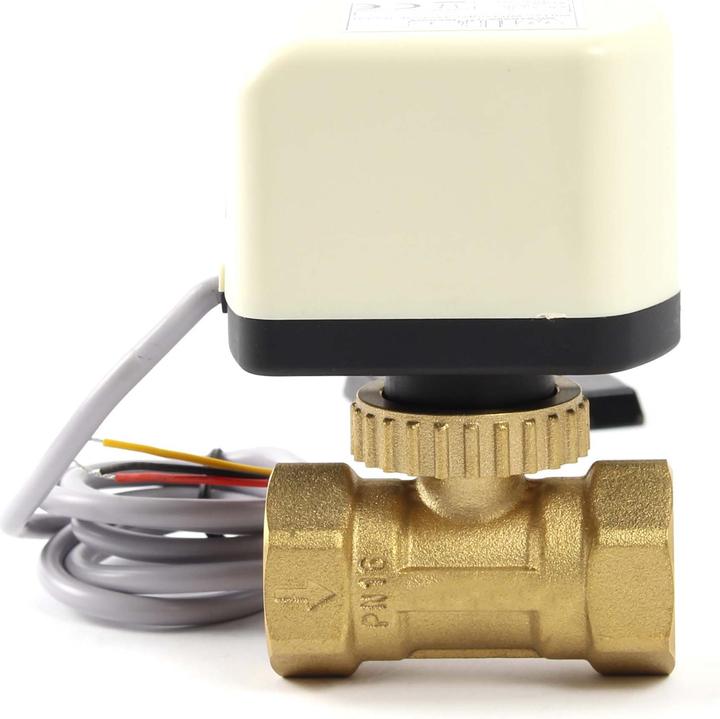 Produktbild Wiltec 2-Wege Zonenventil DN25 33,7mm (1") Zweiwegeventil 230VAC Kugelventil