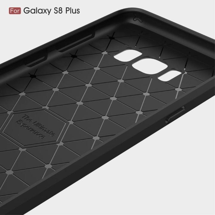 Produktbild König Design Handyhülle für Samsung Galaxy S8 Plus Schutzcase Backcover Bumper Etuis Grau (Samsung Galaxy S8+)