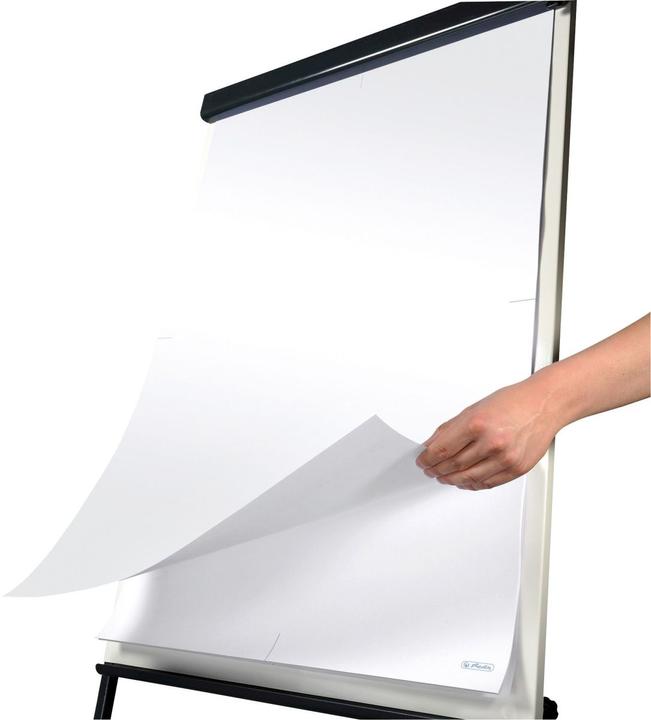 Actual product image Herlitz Flipchart pad 68x99cm blank 20sheet 80g/sqm woodfree