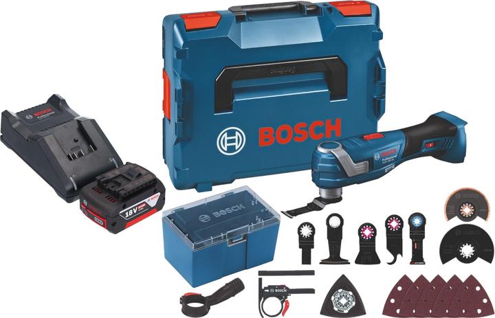 Bosch Professional Bosch GOP 18V-34 Professional Cordless Multi Cutter 18 V Starlock Plus + 1x rechargeable battery