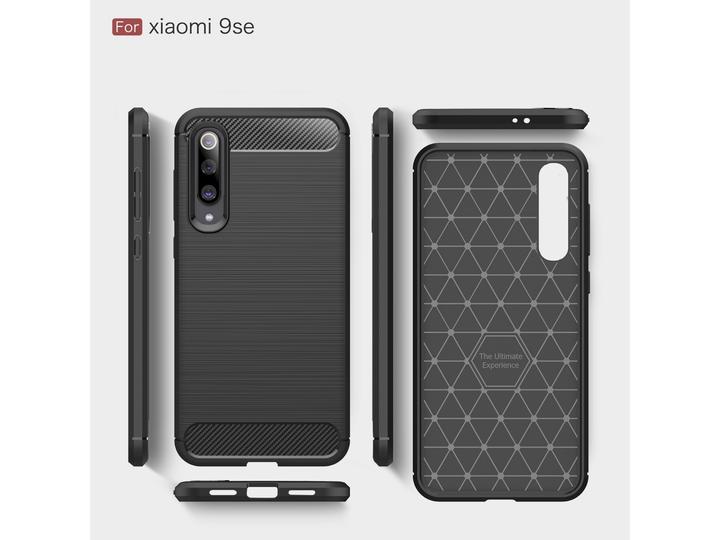 Image du produit Screenguard Xiaomi Mi 9 SE Housse Carbon Brushed Soft TPU (Mi 9 SE)