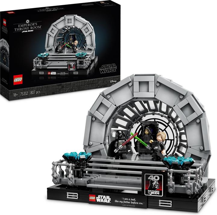 Immagine prodotto LEGO Sala del Trono dell'Imperatore - Diorama (75352, LEGO Star Wars)