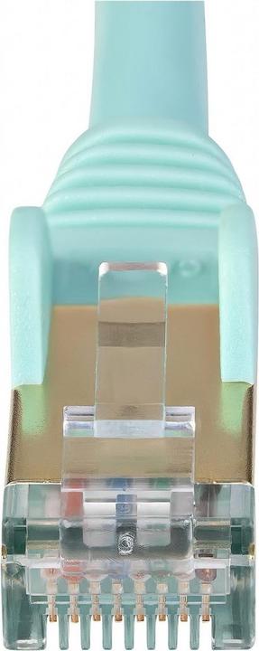 Image du produit StarTech Câble de brassage Cat6a 1m Aqua (U/FTP, CAT6a, 1 m)