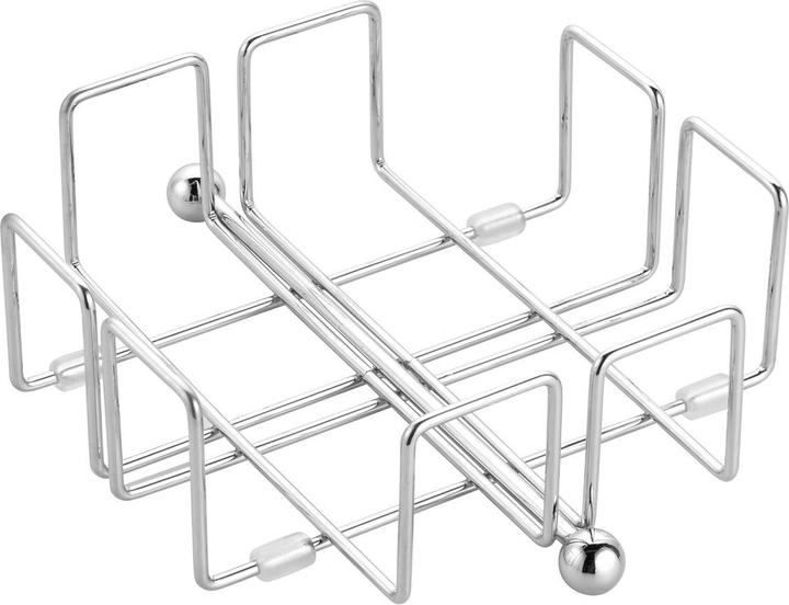 Actual product image Esmeyer 400-1291 Serviettenhalter WIRE aus verchromten Metall, für ca. 50 Stück. (1 x)