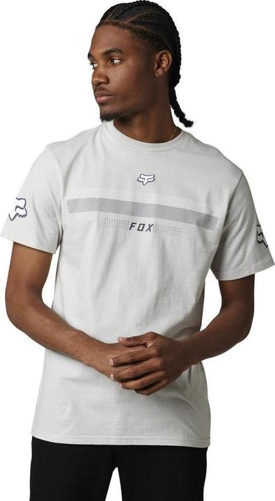 Fox Tee 22 Efekt Ss Prem Lt Gry S (S)