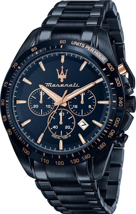 Actual product image Maserati Chronograph Blue Edition (Chronograph, 45 mm)