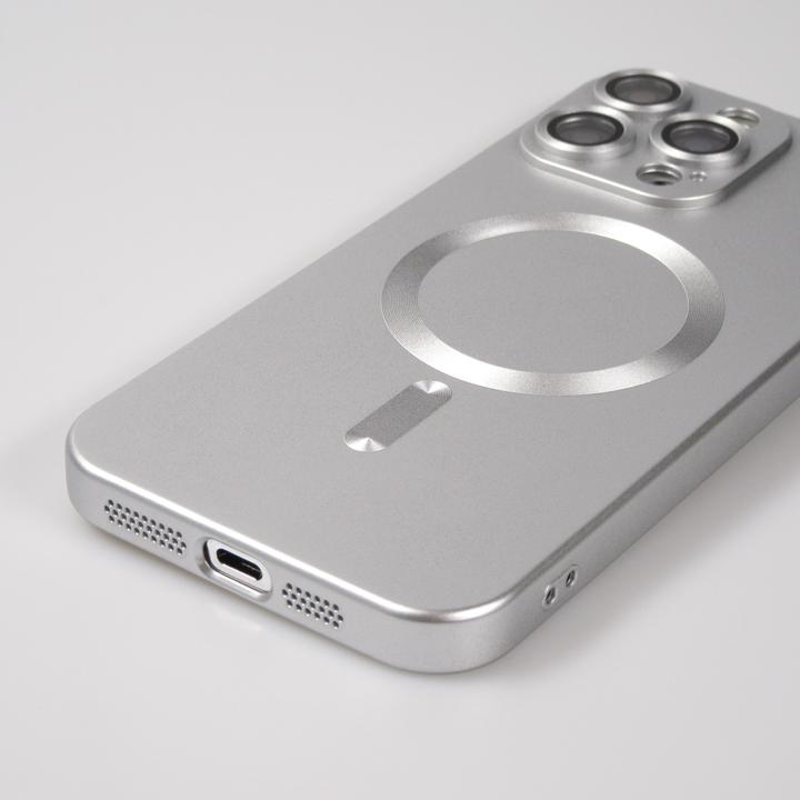Produktbild PhoneLook Hülle Gummi weich mit Kameraschutzglas MagSafe (Apple iPhone 16 Pro)