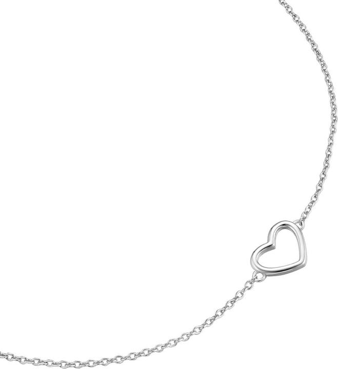 Immagine prodotto Rafaela Donata Damen Armband Herz - 37592 (18 cm, Argento)