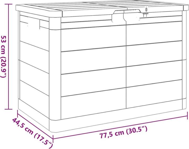 Produktbild VidaXL Kissenbox
