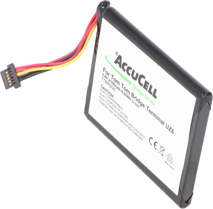 Image du produit AccuCell Batterie TomTom Bridge, UZ6 1CP515161HR, Webfleet PRO 8270 et 8275
