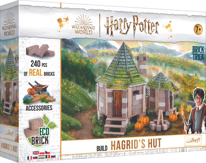 Produktbild Trefl Bauen Sie Harry Potter Hagrids Haus aus ECO-Blöcken (240 Teile)