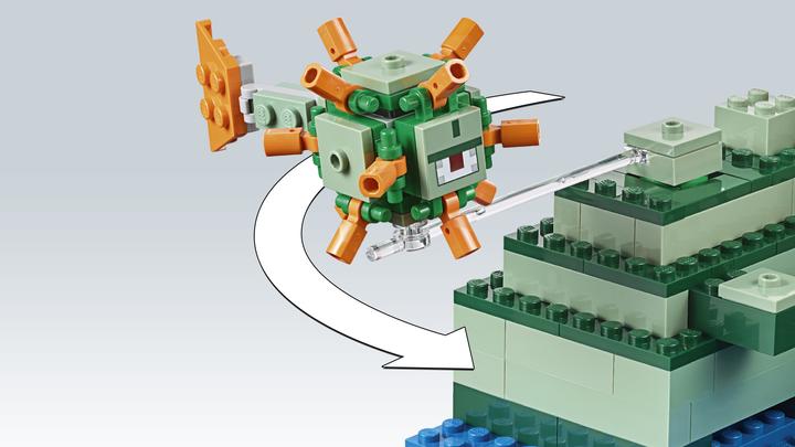 Actual product image LEGO The Ocean Monument (21136, LEGO Minecraft)