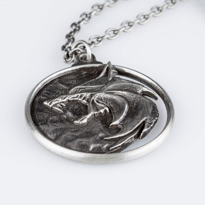 Produktbild Dark Horse The Witcher Replik 1/1 Kette Wolf Medallion