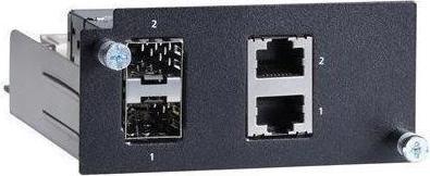 Image du produit Moxa PM-7500-2GTXSFP - Module Gigabit Ethernet avec 2 1001000BaseSFP ou 2 1001000BaseT(X)