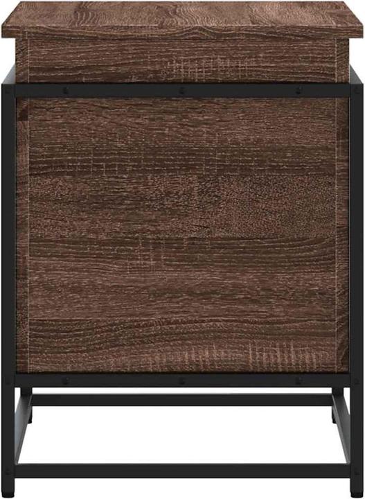 Actual product image VidaXL Storage box with lid Toy box Storage box Brown oak-look (123.60 l)