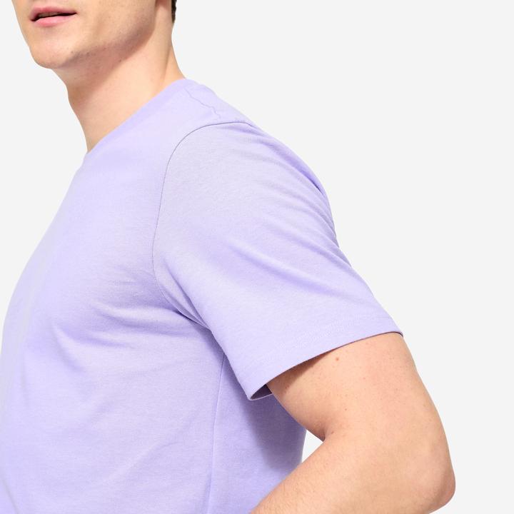 Immagine prodotto Domyos T-Shirt Herren Regular Baumwolle - lila (4XL)