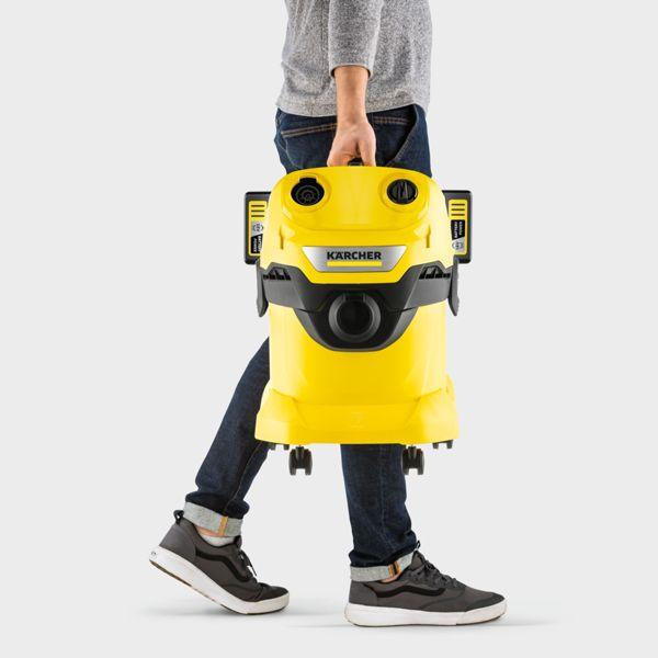 Actual product image Kärcher WD 4-18 Dual Battery Se (Wet dry vacuum cleaner)