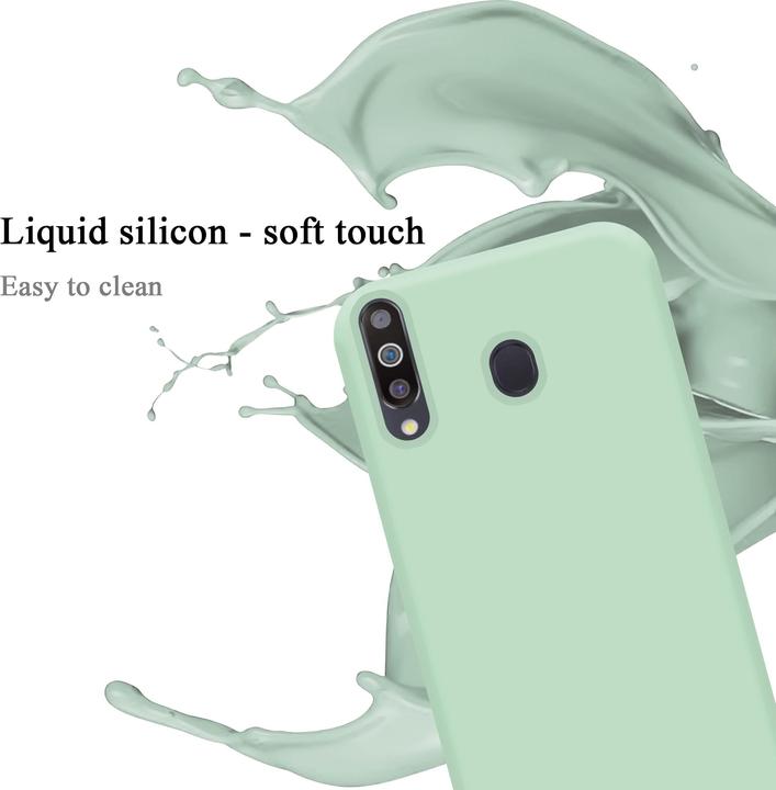Image du produit Cadorabo TPU Liquid Silicone Case Cover (Samsung Galaxy A40s, Samsung Galaxy M30)