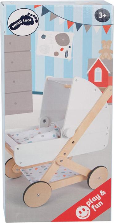 Actual product image small foot Doll carriage "Little Button