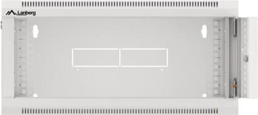 Produktbild Lanberg Szafa Instalacyjna Rack Wisząca 19 4u 600 Szara Drzwi Szklane (Złożona) (19 Zoll Rack)