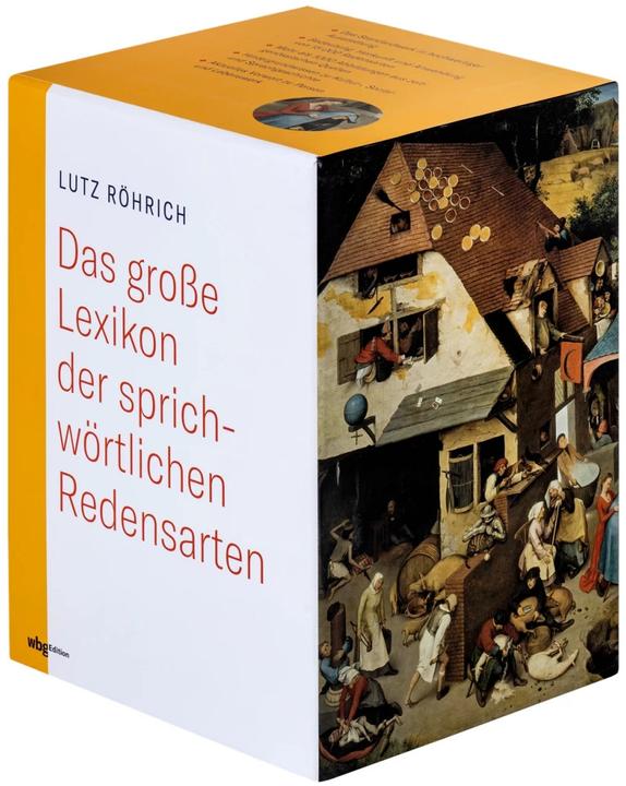 Produktbild Lutz Röhrich: Das grosse Lexikon der sprichwörtlichen Redensarten (Deutsch, Werner Mezger, Lutz Röhrich, 2023)
